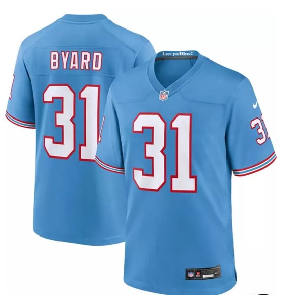 NEW Men's Nike Tennessee Titans Kevin Byard #31 size XL Light Blue Game Jersey - Picture 1 of 12